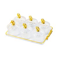 Magideal - Plato De Frutos Secos Plato De Frutos Secos Plato De Aperitivos Decoración De Boda Plato De Frutos Secos De Boda Nórdica Aperitivo Para Fiesta De Boda Borrar Cuadrícula 6