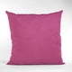 thumbnail image 5 of Cojín Plutus Brands de terciopelo rosa brillante, 40 x 40 cm, doble cara, 5 of 5