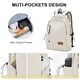 thumbnail image 3 of College Laptop Backpack for Women Men, Large Simple Waterproof School Backpack for Youth Boys Girls, Anti-theft Travel Backpack, 3 of 3