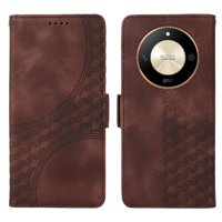 Carcasa Foxdock Honor X50 De Cuero Pu, Diseño Acolchado Clásico, Protección Contra Caídas Y Rayones