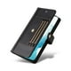 thumbnail image 3 of FOXDOCK Funda tipo Cartera para Samsung Galaxy S21 FE – Cubierta de Cuero PU con Múltiples Ranuras, Bolsillo para Efectivo y Correa de Muñeca, 3 of 6