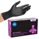 thumbnail image 1 of Guantes de examen de nitrilo Medpride sin polvo negros pequeños 100 unidades, 1 of 5