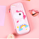 thumbnail image 5 of Estuche para lápices y bolígrafos para niños y niñas, con diseño de dibujos animados en 3D, gran capacidad y múltiples compartimentos (Unicornio rosa), 5 of 5