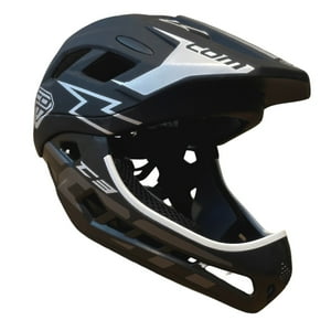 Casco Integral Niños Comsports Black Go