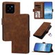 thumbnail image 1 of Funda Billetera Delgada para Xiaomi 14 con Ranuras y Soporte Marrón, 1 of 6