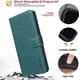 thumbnail image 4 of Funda Billetera para Samsung Galaxy S23 FE Protección RFID y Soporte Ajustable Verde, 4 of 6
