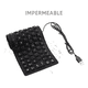 thumbnail image 2 of Teclado usb flexible impermeable Diginet español negro, 2 of 3