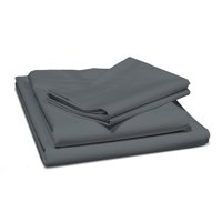 Sabanas Andes 180 Hilos Lisa Gris 1.5 Plazas