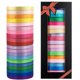 thumbnail image 2 of Cinta de satén LIUYAXI 500 yardas 1 cm 20 colores, 2 of 7