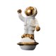 thumbnail image 5 of Figura Decorativa De Cosmonauta De Porcelana Para Sala De Estar, Adorno De Mesa, Moderno Y Elegante, 10,5x9x18cm, 5 of 5