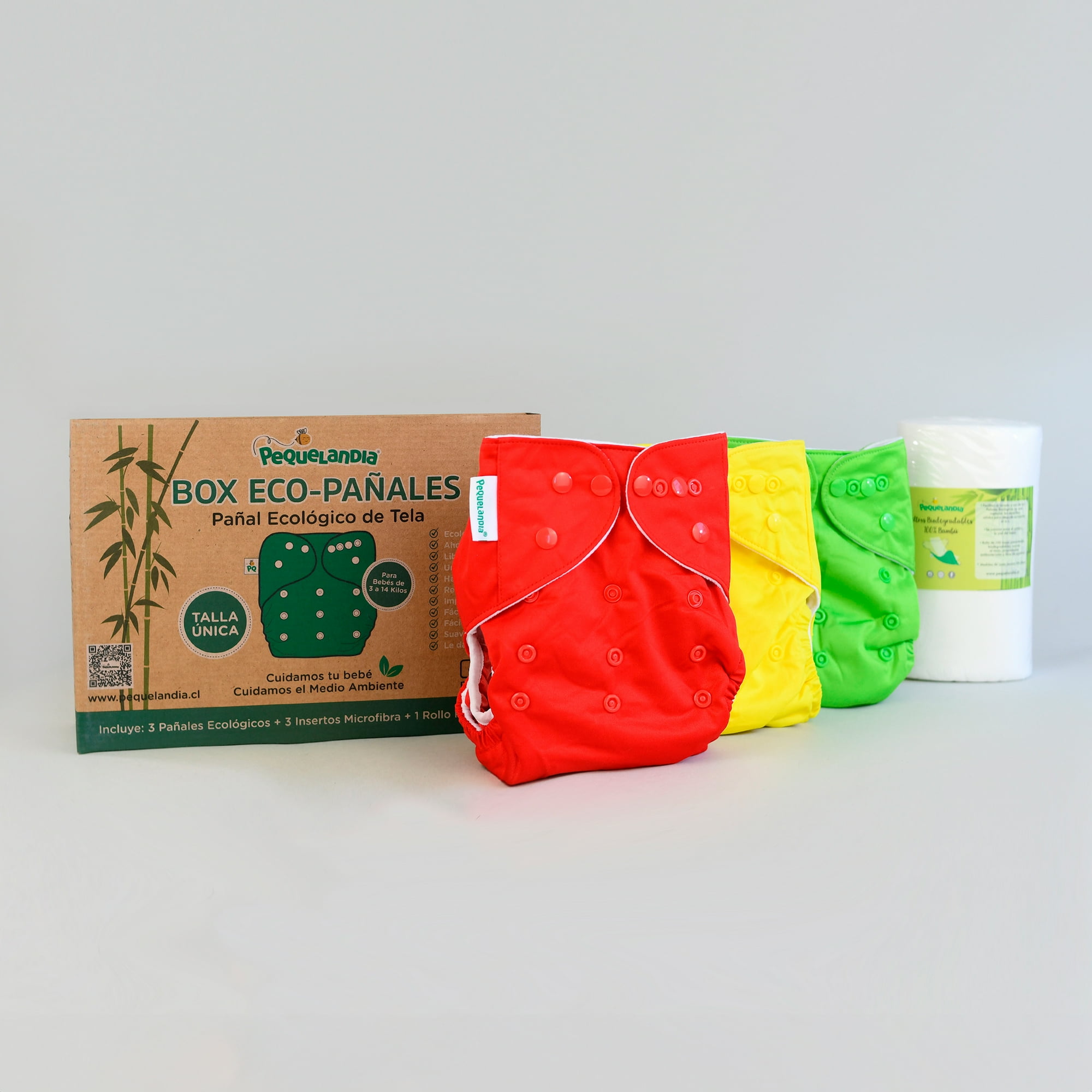 Pequelandia - Box-eco Pañales De Tela