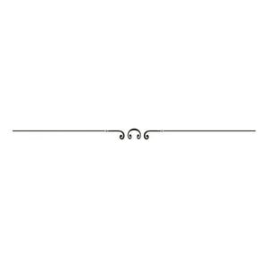 Rienda Libre Graphics - Decomural Straight Line Decorative Headboard Ws-16050