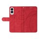thumbnail image 3 of Funda tipo cartera con tapa para Samsung Galaxy S25 Edge con tarjetero, soporte y cubierta magnética Rojo, 3 of 5