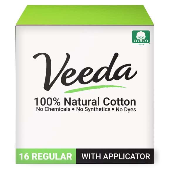 Tampones Veeda Regular 16 unidades con aplicador