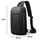 thumbnail image 2 of Bolso bandolera, bolso de pecho impermeable para hombre, bolso de hombro, mochila bandolera para hombre, 2 of 5