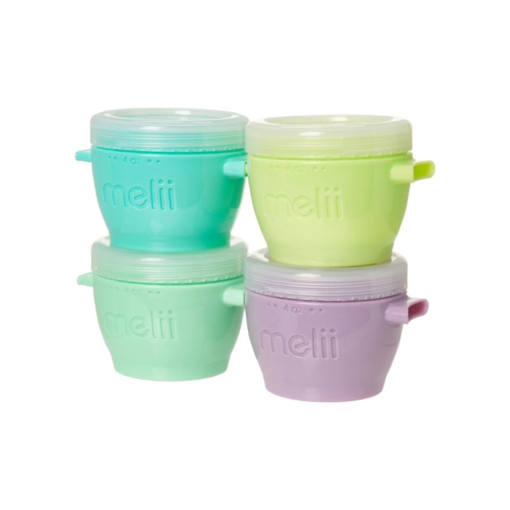 Melii - Pack De 4 Contenedores 177 Ml