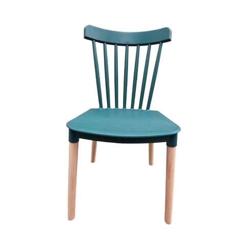 Tododescuento - Pack 4 Sillas Windsor Comedor Verde Oscuro, Terraza, Restaurant