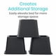 thumbnail image 4 of Elevador de muebles Vive Heavy Duty, paquete de 8 (13 cm, 8 cm), 4 of 10