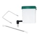 thumbnail image 4 of Dispensador Automático Desmontable Del Alimentador De Agua Del Bebedero Para El Pollo Del Conejo 500mL, 4 of 5