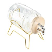 Magideal - 3.5L Dispensador De Bebidas Heladas Bebidas Frías Dispensador De Jugo Hervidor Frío Con Grifo Para Fiestas De Restaurantes Para El Comedor Doméstico Con Soporte