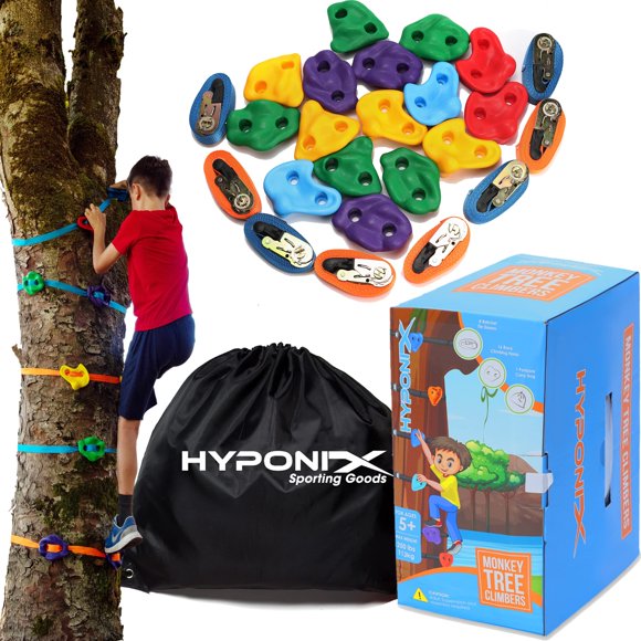 Kit de escalada Hyponix Sporting Ninja con 16 soportes de escalada