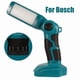 thumbnail image 1 of Linterna LED de 12W Luz de Trabajo para Bos-.ch Batería de 18V Foco de Mano para Obra Lámpara de Escritorio con USB Cabezal Pivotante de 90 Grados, 1 of 6