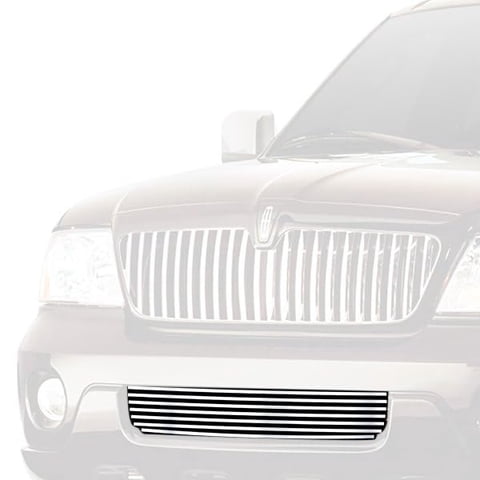 Parrilla De Parachoques Apg Gr12Ffe45S Cromada Pulida De 8 X 6 Cm Horizontal