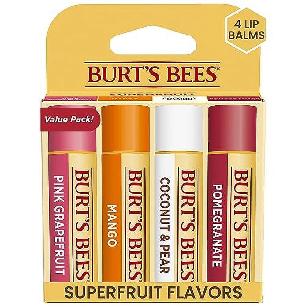 Bálsamo Labial Burt's Bees, Cuidado Hidratante Para Los Labios Durante Todo El Día