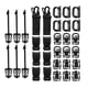 thumbnail image 1 of 32 Accesorios Para Mochila Molle, Juego De Accesorios Molle Para Clip De Engranaje, 1 of 5