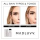 thumbnail image 5 of Relleno de estampado de cejas MADLUVV para cejas y retoque de raíces, marrón medio, 5 of 9