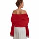 thumbnail image 1 of Chal RUI VTRON Grande 203 cm x 71 cm Rojo - Bufanda de Invierno, 1 of 7