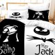 thumbnail image 3 of Nightmare Before Christmas Duvet Cover Sets Jack and Sally Valentine's Day Rose Decor 100% Microfibe Bedding Set with Pillow Shams, 3 of 3