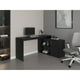 thumbnail image 1 of Escritorio Esquinero en L Axis con Puerta Wengue, Mesa Home Office Moderna y Funcional, 1 of 16