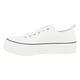 thumbnail image 3 of Zapatilla New Walk Lona Cruzado Blanco, 3 of 5