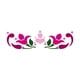 thumbnail image 1 of Stencil Flores 16X5Cm, 1 of 1