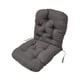 thumbnail image 1 of Cojín Para Respaldo De Asiento Al Aire Libre, Cojín Para Silla Mecedora De Temporada Para Primavera Y Verano, Gris Oscuro, 1 of 5
