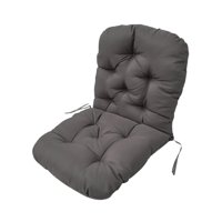 Magideal - Cojín Del Respaldo De La Silla Al Aire Libre, Cojín De La Silla De Jardín Al Aire Libre, Fácil De Limpiar, Cojín Del Asiento De Los Muebles Del Patio Gris Oscuro