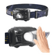 thumbnail image 2 of Linterna Para La Cabeza Con Sensor Inteligente Y Impermeable Blanco Negro, 2 of 3