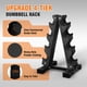 thumbnail image 5 of Set de Mancuernas Fitvids 45 kg Recubiertas de Goma con Soporte, 5 of 7