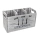 thumbnail image 2 of Soporte Para Utensilios De Cocina, Recipiente Grande Para Utensilios De Cocina, Para Encimera, Despensa, Restaurantes, Color Gris, 2 of 5