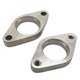 thumbnail image 3 of 2 Piezas De Acero Inoxidable Wastegate Dump Pipe Brida Junta 35 / 38mm Turbocompresor, 3 of 5