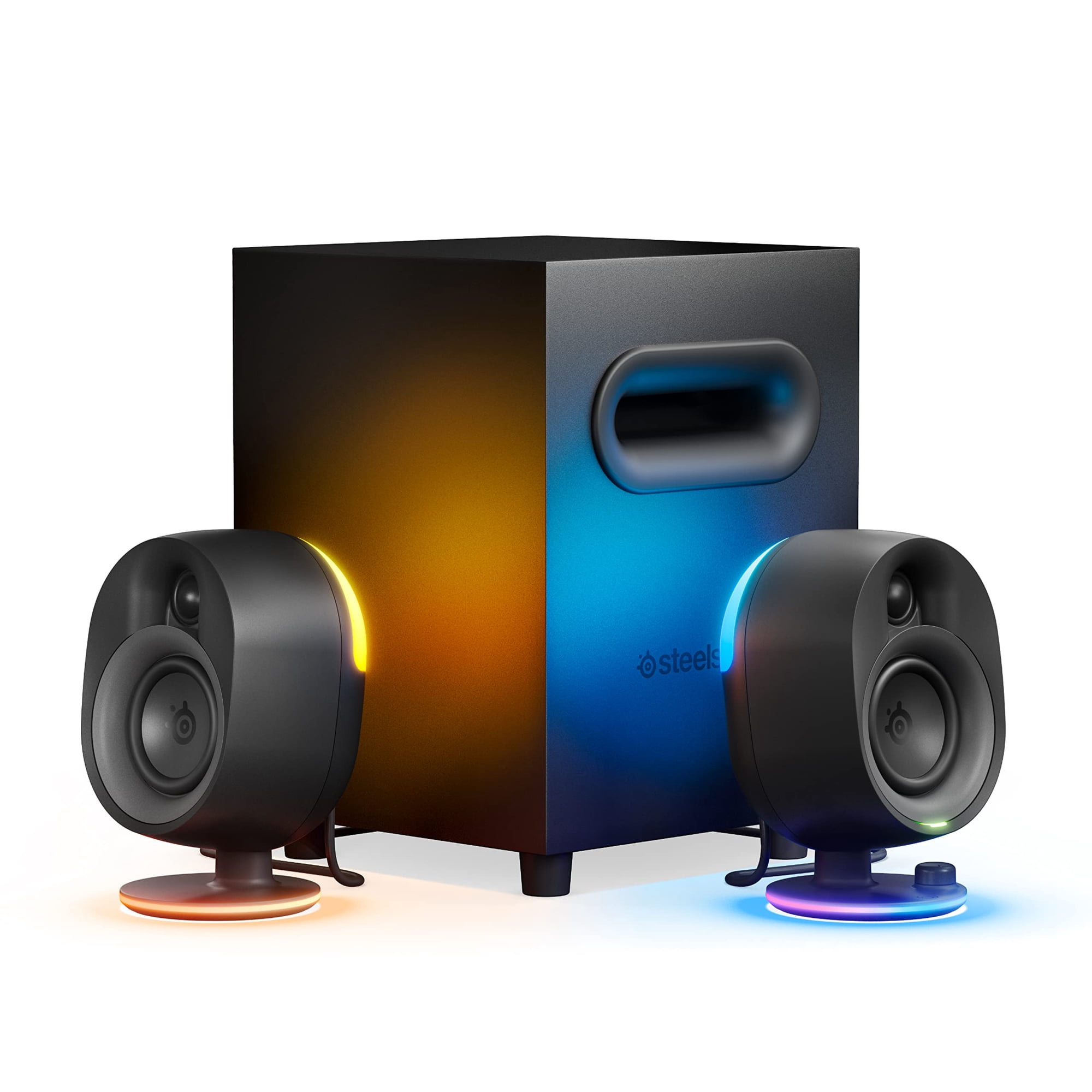 Altavoces Para Juegos Steelseries Arena 7 Rgb 2.1 Con Bluetooth
