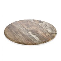 Kulsan - Tabla / Plato De Pizza Melamina Color Madera 35 Cm