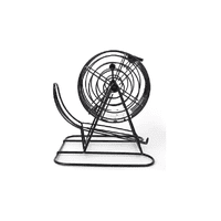 Genérico - Set De Bingo Lota Completo Incluye Tombola Fichas Pelotas Negro