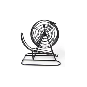 Genérico - Set De Bingo Lota Completo Incluye Tombola Fichas Pelotas Negro