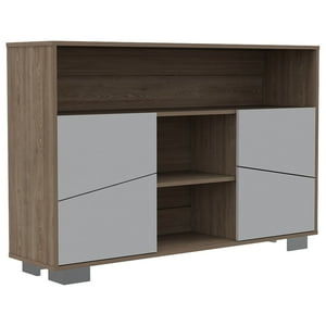 Fmfurniture - Arrimo 2 Puertas Fm-008C - Café Oscuro