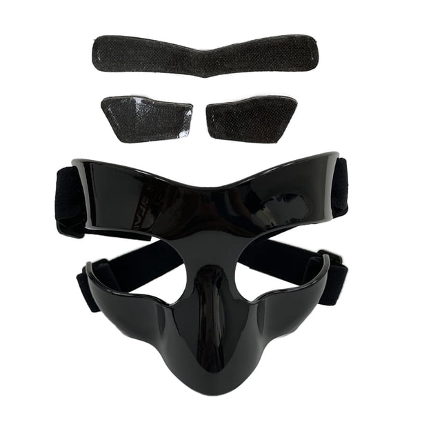 Máscara de baloncesto, máscara facial para niñas, máscara de softbol, protector deportivo para nariz rota, protector de nariz para softbol, ejercicio 14cmx9cm