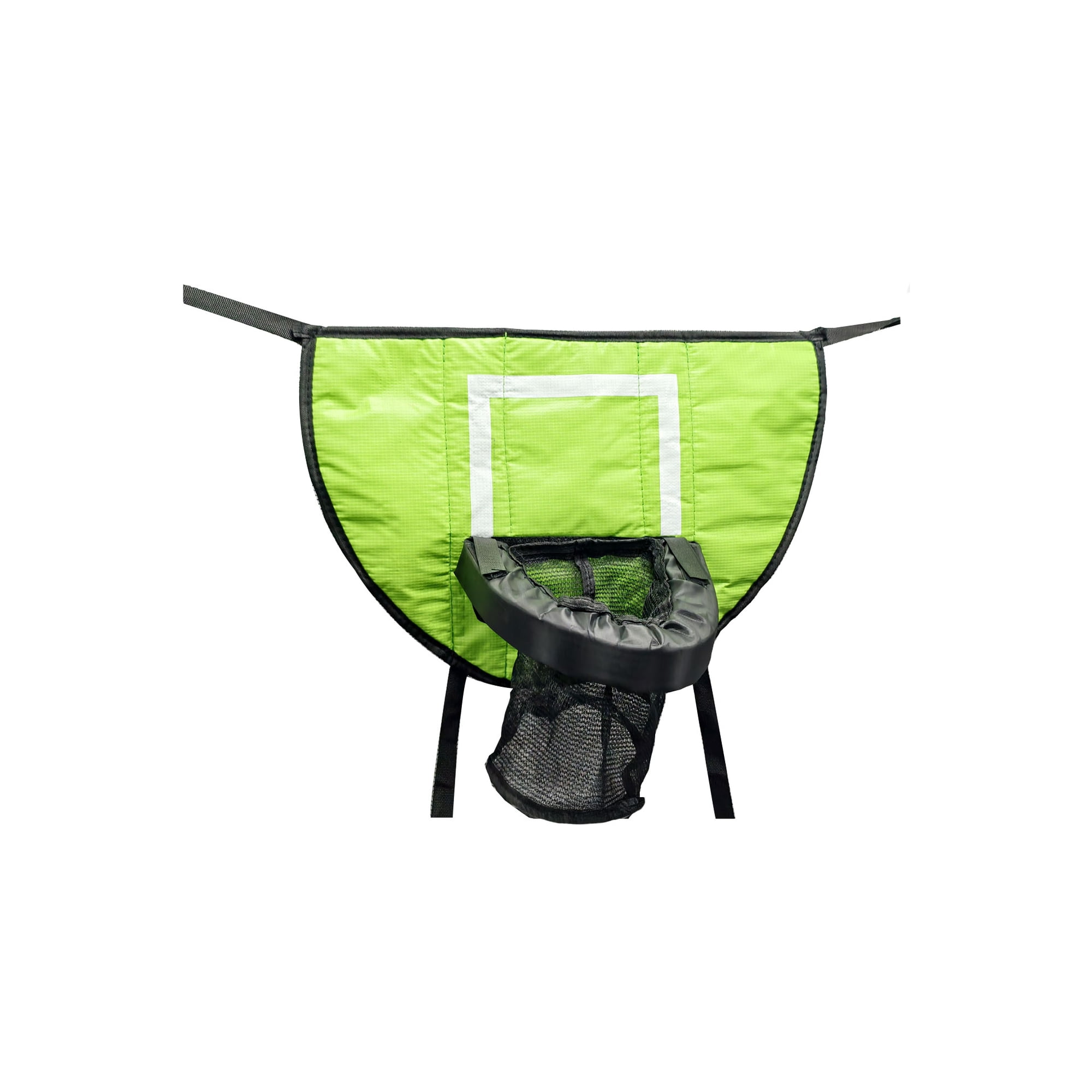 Aro Basquetbol Verde Para Cama Elastica Upfun