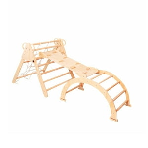 Kidscool - Escalador Montessori 3 En 1 En Madera