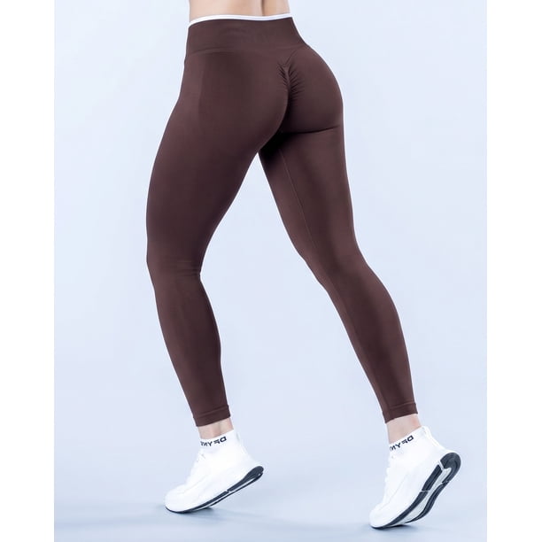 Leggins Training Mujer Bicolor Pretina Alta Estilo Moderno - YJ347